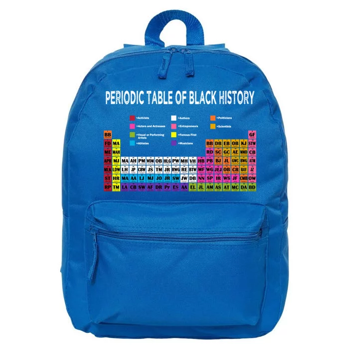 Periodic Table Of Black History African American Gift 16 in Basic Backpack