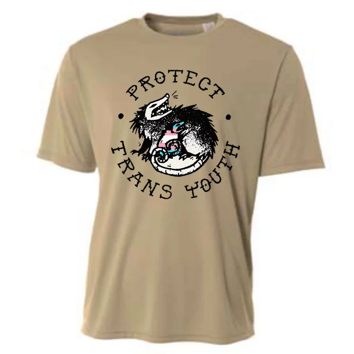 Protect Tran Opossum Support Cooling Performance Crew T-Shirt