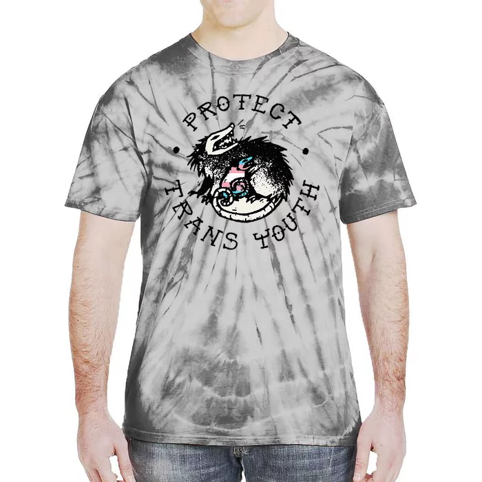 Protect Tran Opossum Support Tie-Dye T-Shirt