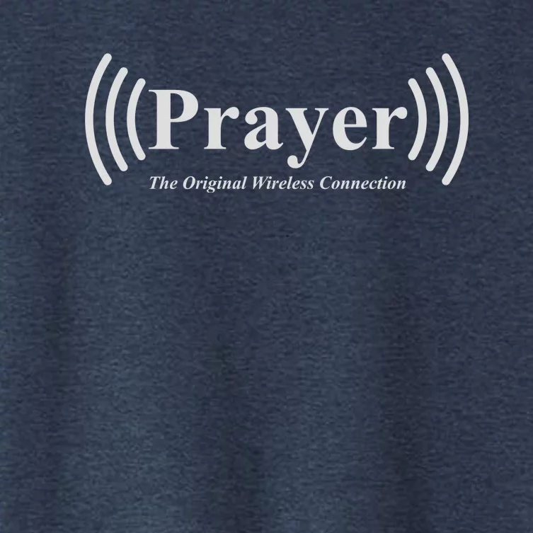 Prayer The Original Wireless Connection Women's Crop Top Tee