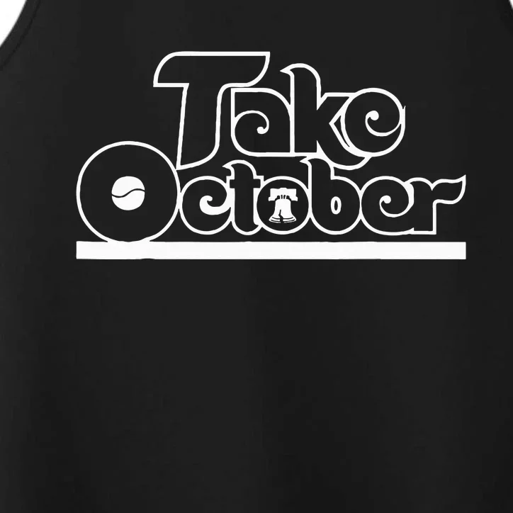 Philly Take October Philadelphia Performance Tank