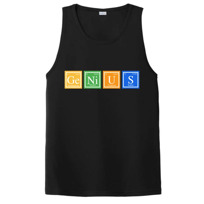 Periodic Table Of Elements Performance Tank