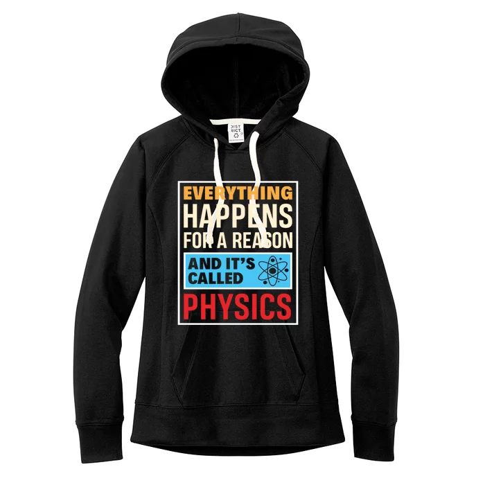 Physics Teacher Physicist Science Lover Physics Cute Gift Women's Fleece Hoodie