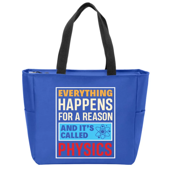 Physics Teacher Physicist Science Lover Physics Cute Gift Zip Tote Bag