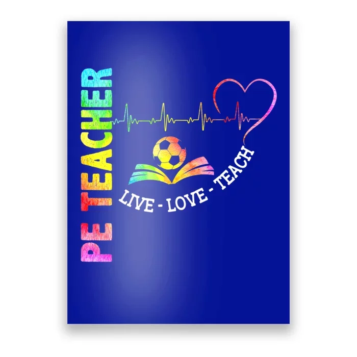 PE Teacher Phys Ed Cute Physical Education Teacher Poster