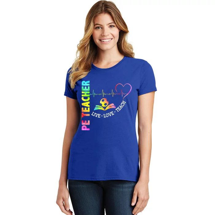 PE Teacher Phys Ed Cute Physical Education Teacher Women's T-Shirt