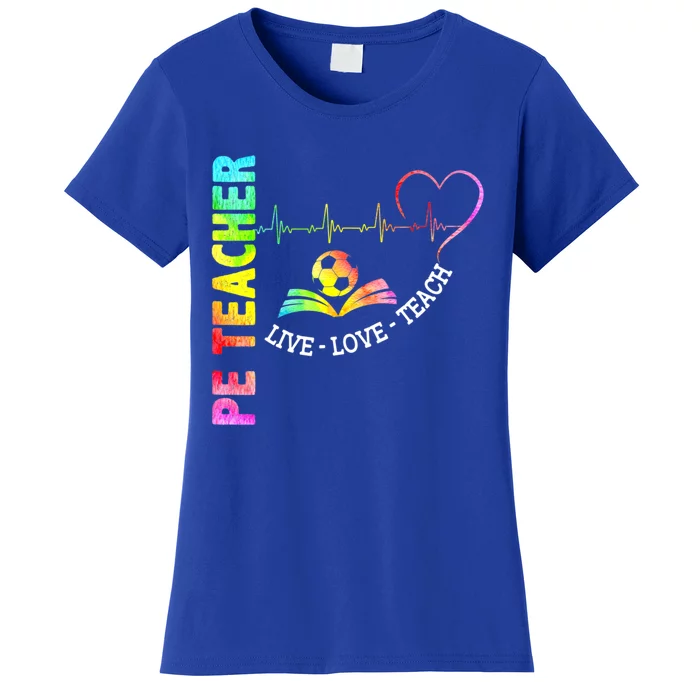 PE Teacher Phys Ed Cute Physical Education Teacher Women's T-Shirt