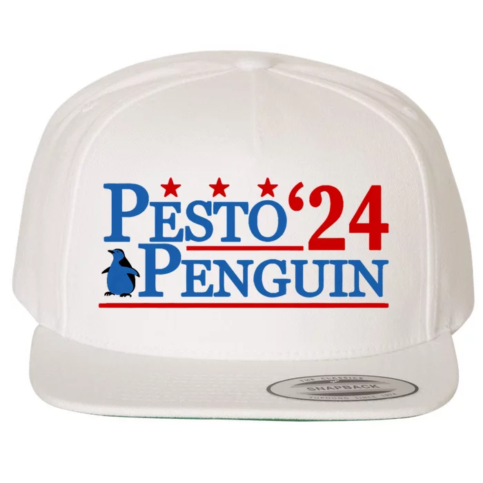 Pesto The Penguin Bird Meme 2024 Trending Pesto Wool Snapback Cap