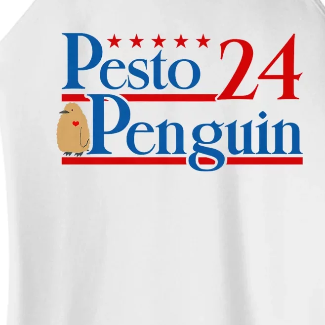 Pesto The Penguin Bird Meme 2024 Trending Pesto Women’s Perfect Tri Rocker Tank