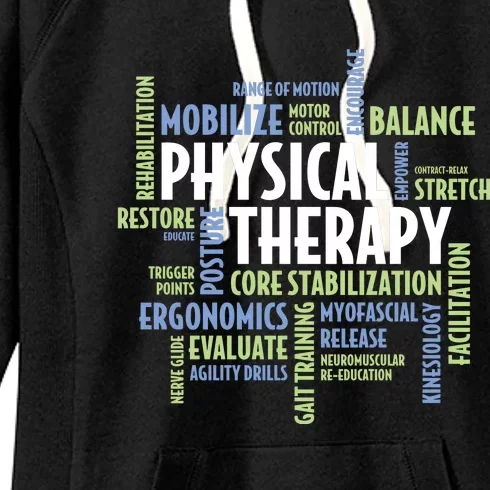 Physical Therapy Women's Fleece Hoodie