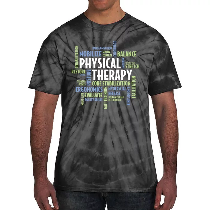 Physical Therapy Tie-Dye T-Shirt