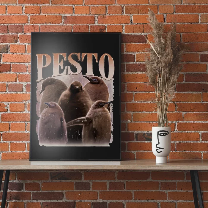 Pesto The Penguin Funny Baby Penguin Pesto Poster