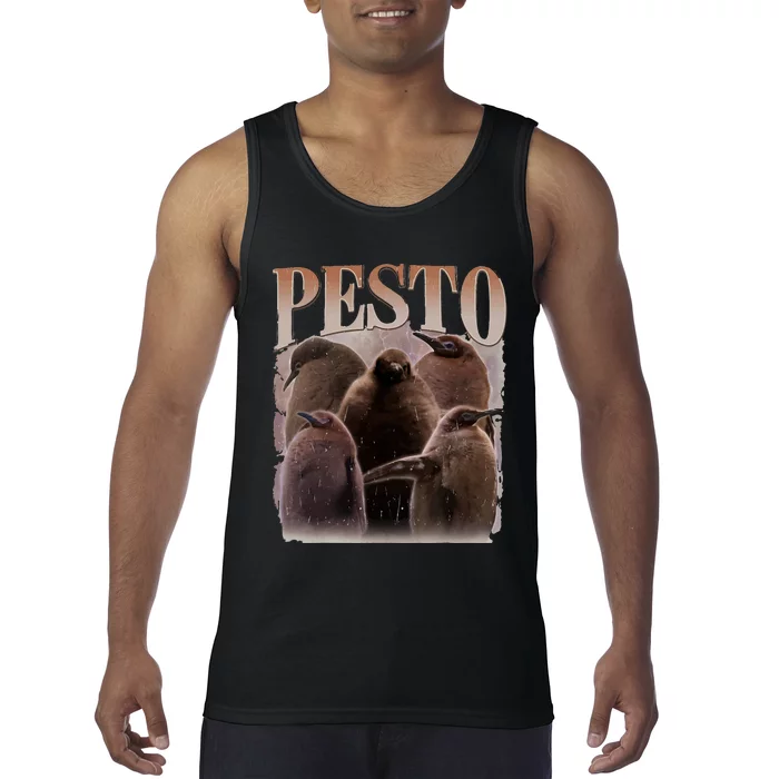 Pesto The Penguin Funny Baby Penguin Pesto Tank Top