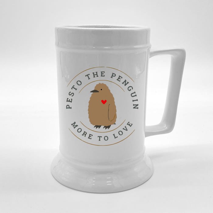 Pesto The Penguin More To Love Front & Back Beer Stein