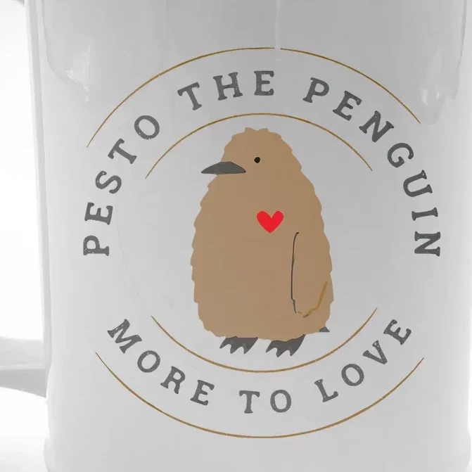 Pesto The Penguin More To Love Front & Back Beer Stein