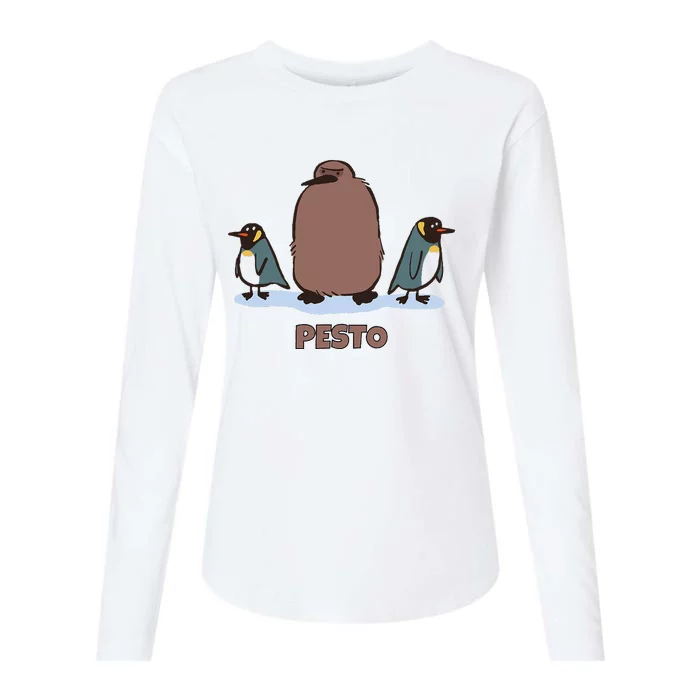 Pesto The Penguin More To Love Penguin Baby Womens Cotton Relaxed Long Sleeve T-Shirt