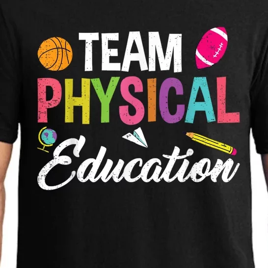 P.E. Team Physical Education School Fitness PE Teacher Pajama Set