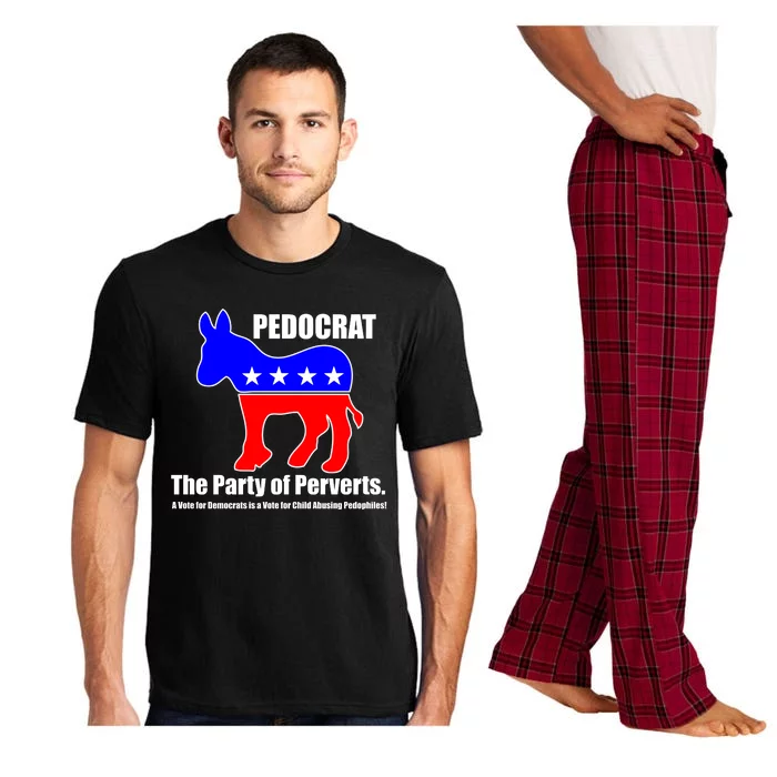 Pedocrat The Party Of Perverts Pajama Set