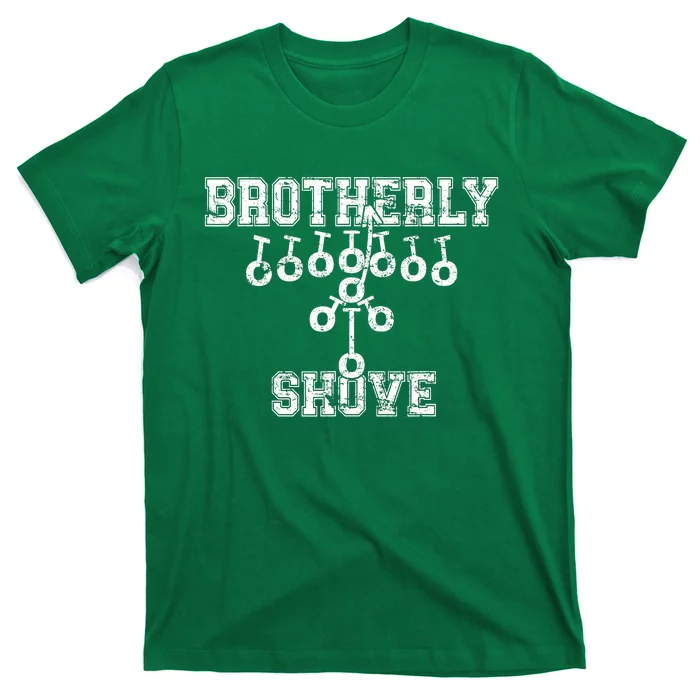 Philadelphia Tush Push Philly_ Brotherly Shove T-Shirt