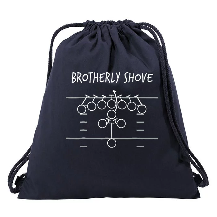 Philadelphia Tush Push Philly Brotherly Shove Drawstring Bag