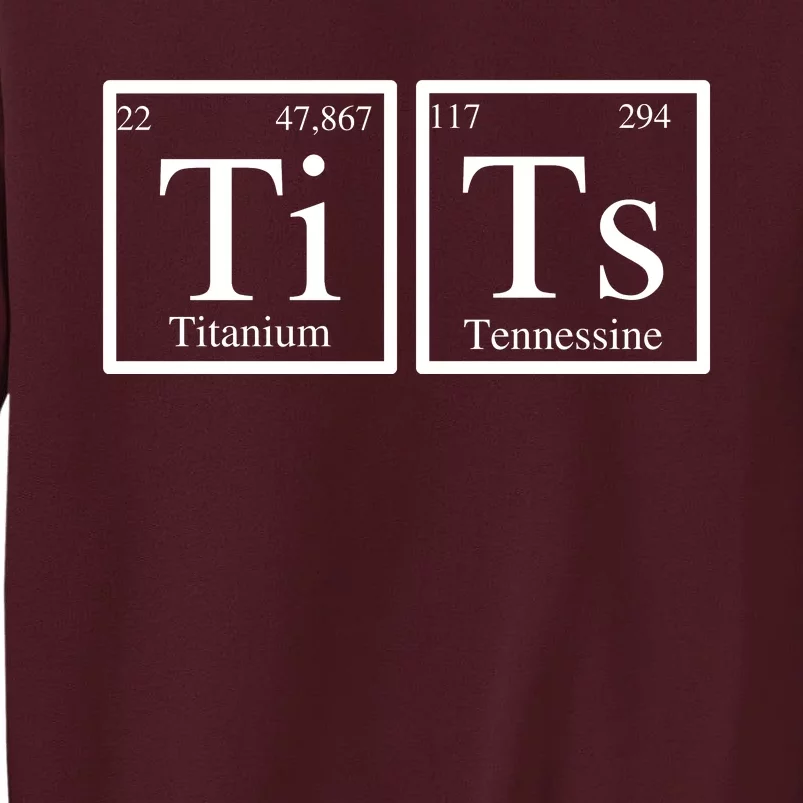 Periodic Table Tall Sweatshirt