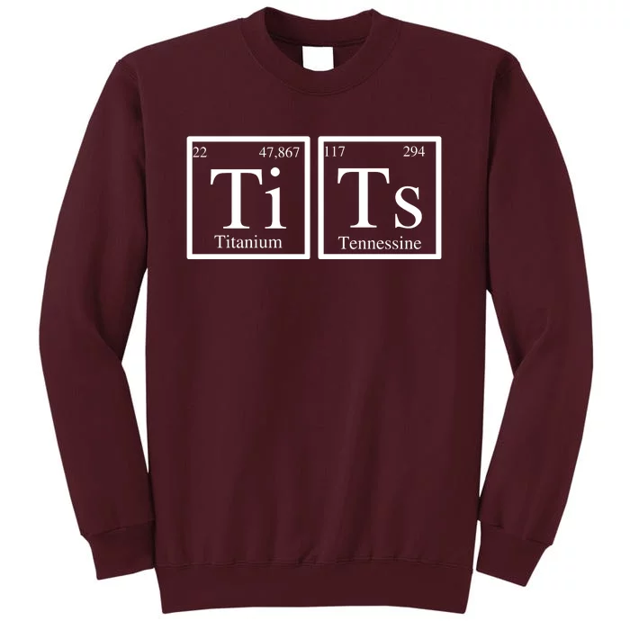 Periodic Table Tall Sweatshirt