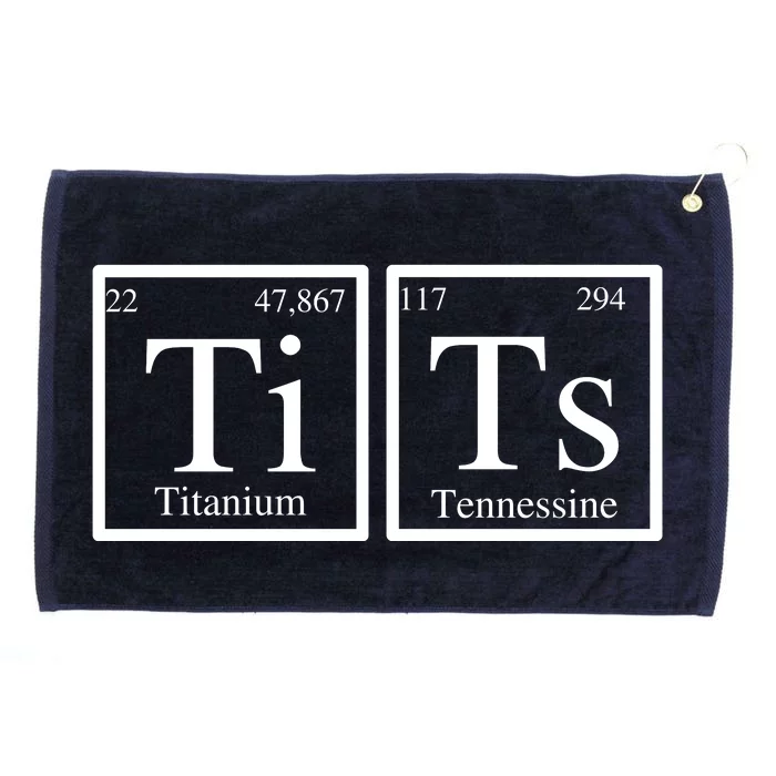 Periodic Table Grommeted Golf Towel