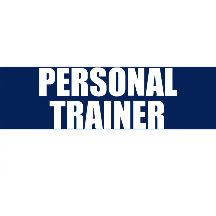 Personal Trainer Bumper Sticker