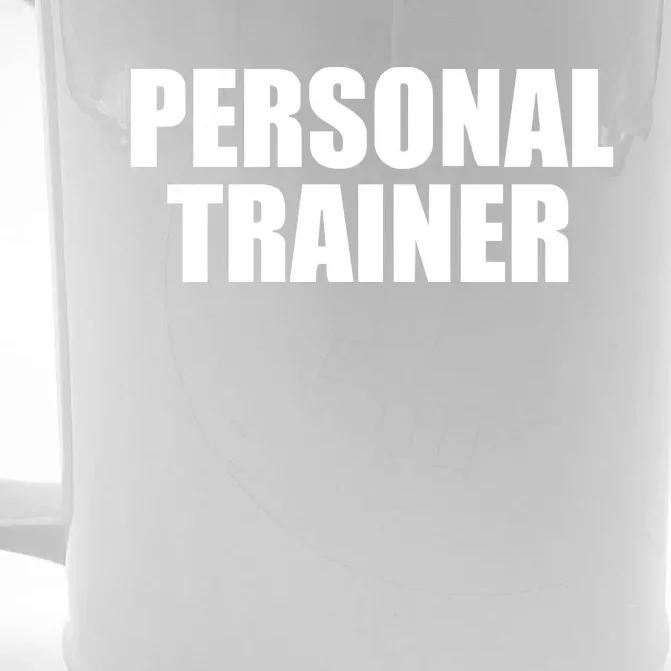 Personal Trainer Front & Back Beer Stein