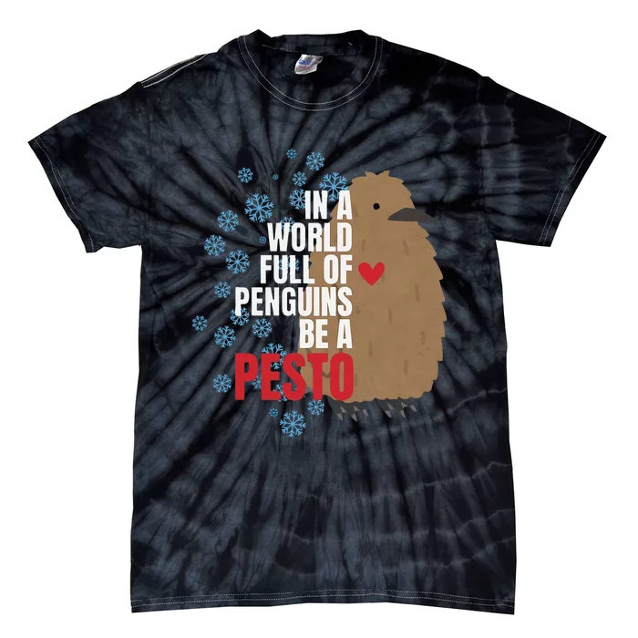 Pesto The Penguin More To Love Absolute Unit Viral Meme Tie-Dye T-Shirt