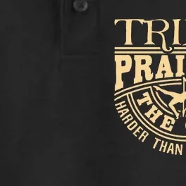 Praise Trixie Dry Zone Grid Performance Polo