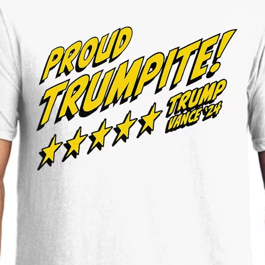 Proud Trumpite President Trump Vance 2024 Election Design Pajama Set