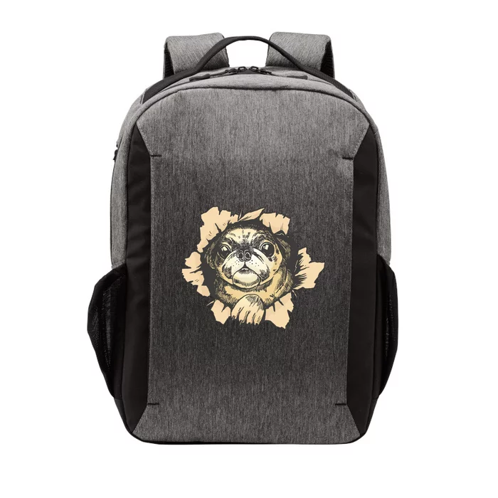 Pug Torn Vector Backpack