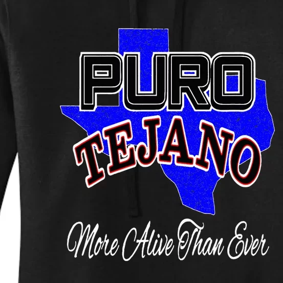 Puro Tejano Women's Pullover Hoodie