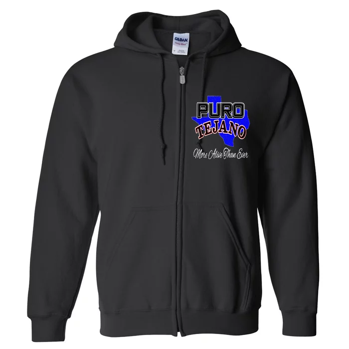 Puro Tejano Full Zip Hoodie