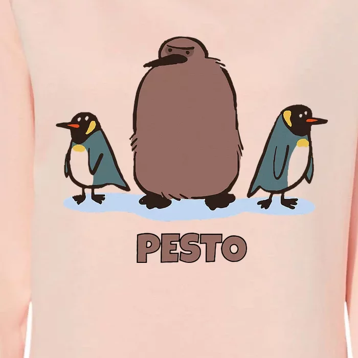 Pesto The Penguin More To Love Penguin Baby Womens California Wash Sweatshirt