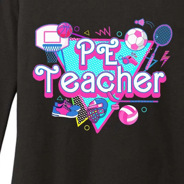 Pe Teacher Womens CVC Long Sleeve Shirt