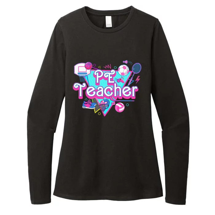 Pe Teacher Womens CVC Long Sleeve Shirt