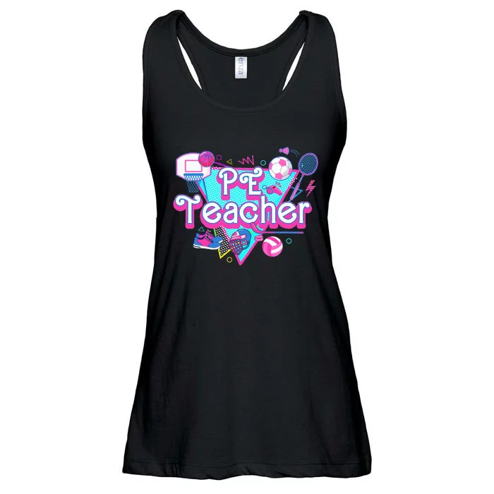 Pe Teacher Ladies Essential Flowy Tank