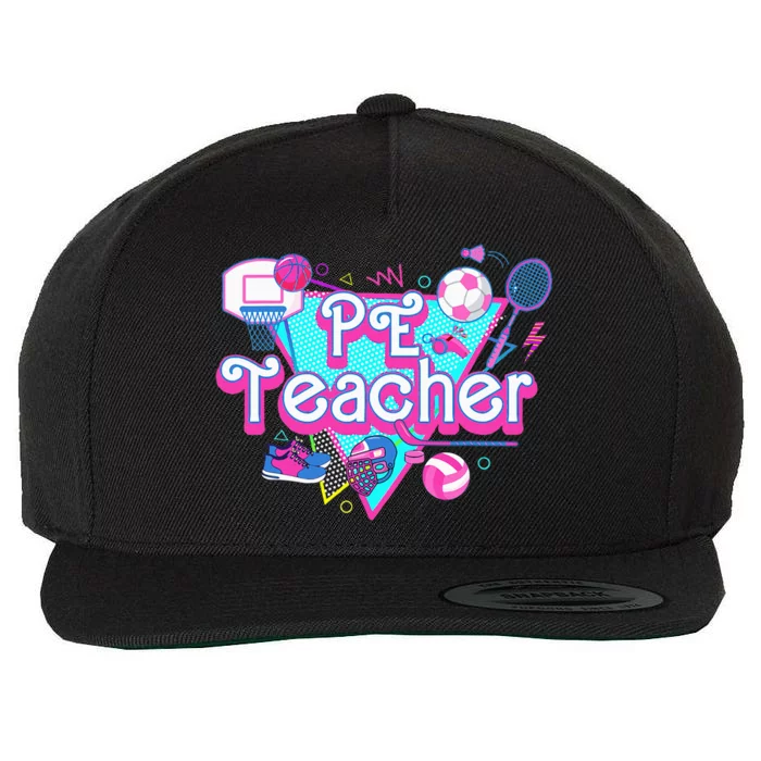 Pe Teacher Wool Snapback Cap