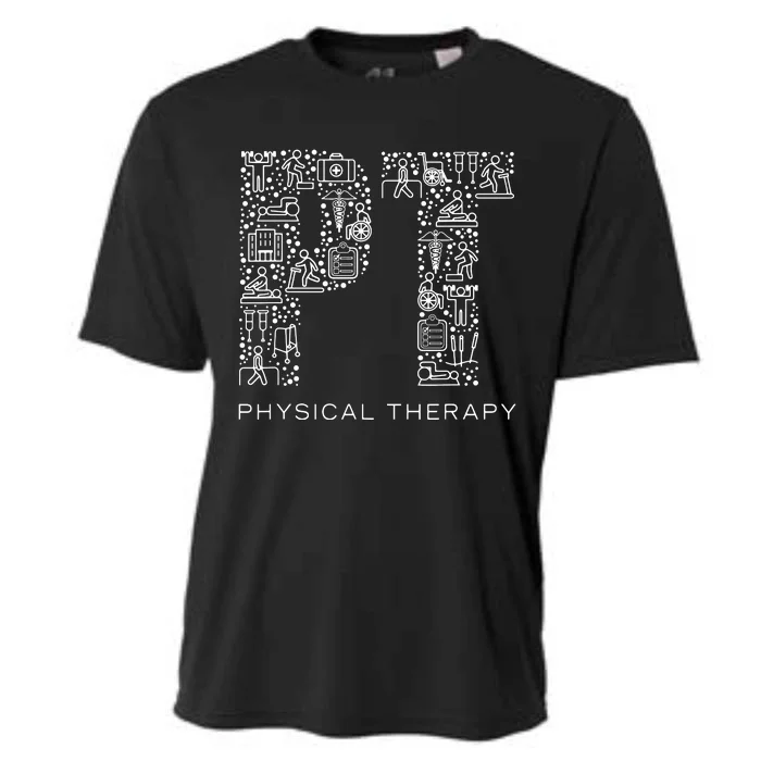 Physical Therapist Physical Therapy Gift PT Month Cooling Performance Crew T-Shirt