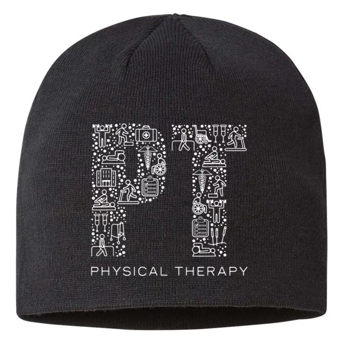 Physical Therapist Physical Therapy Gift PT Month 8 1/2in Sustainable Knit Beanie