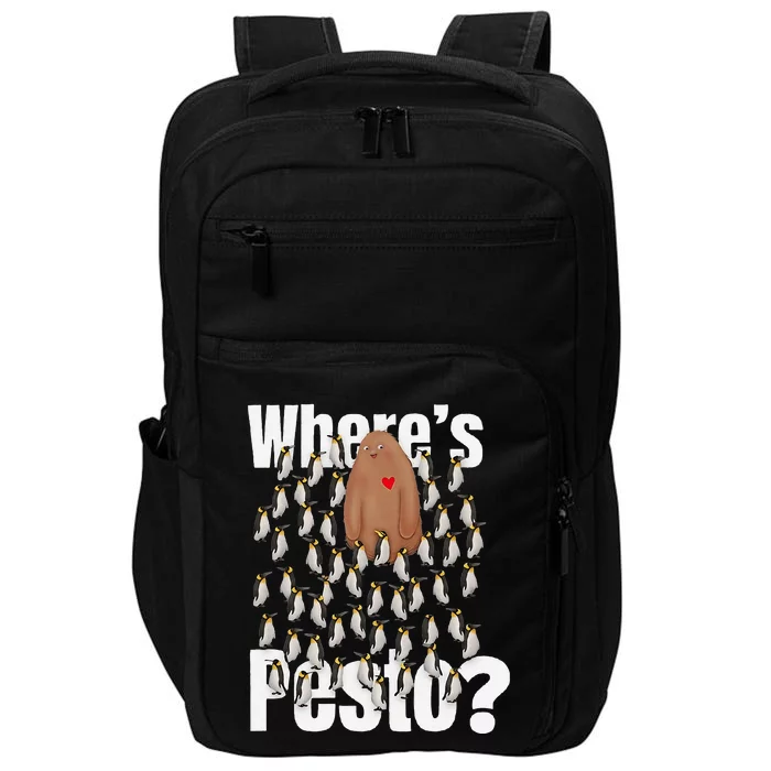 Pesto The Penguin More To Love Cute Animal Lovers Impact Tech Backpack