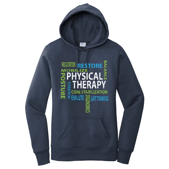 Physical Therapist PT Gift Motivational Physical Therapy Women's Pullover Hoodie