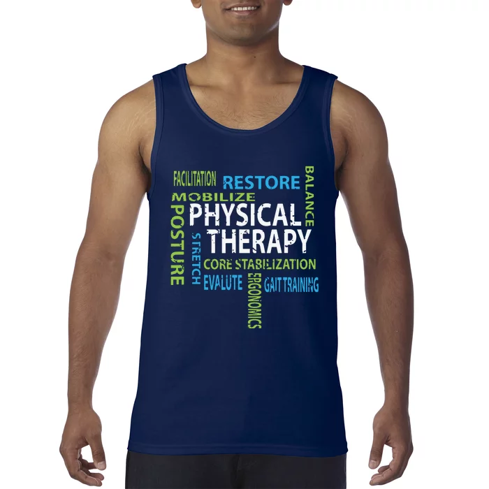 Physical Therapist PT Gift Motivational Physical Therapy Tank Top