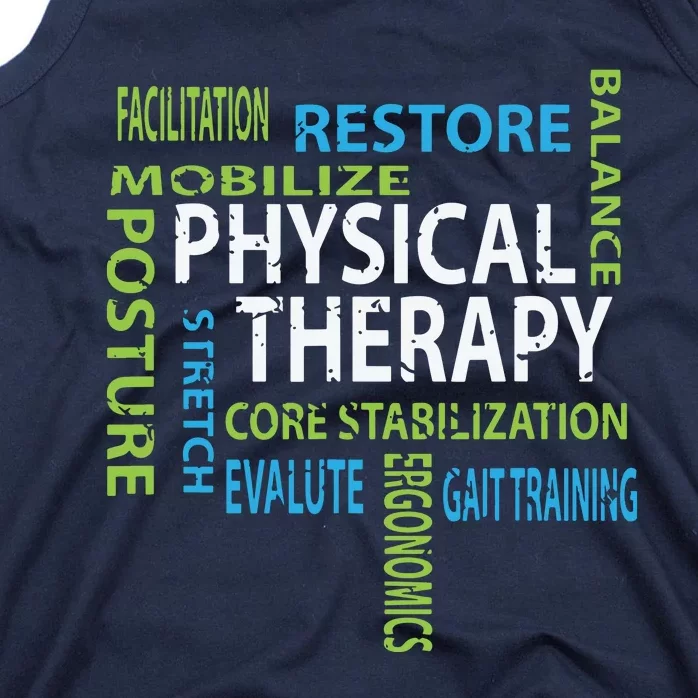 Physical Therapist PT Gift Motivational Physical Therapy Tank Top