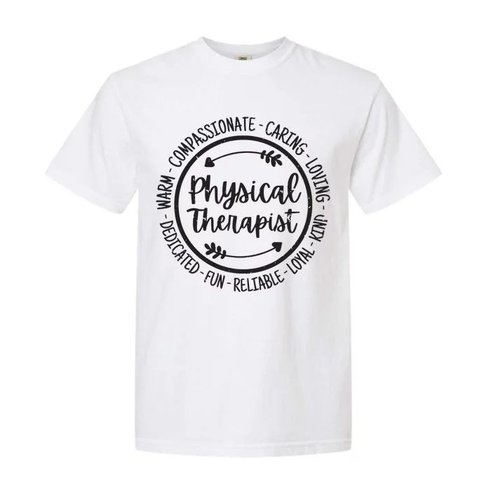 Physical Therapist PT Physical Therapy Physiotherapy Vintage Garment-Dyed Heavyweight T-Shirt