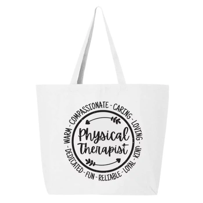 Physical Therapist PT Physical Therapy Physiotherapy Vintage 25L Jumbo Tote