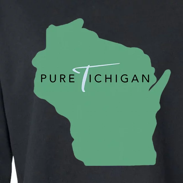 Pure Tichigan Cropped Pullover Crew