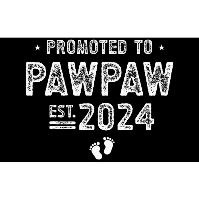 Promoted To Pawpaw 2024 Soon To Be Pawpaw Bumper Sticker